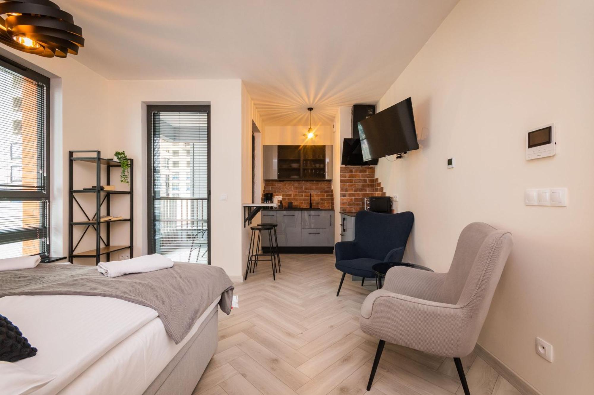 Doki Studio Stocznia By Grand Apartments Gdaňsk Exteriér fotografie